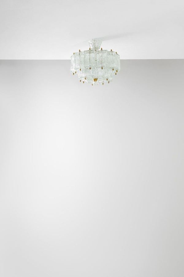 Barovier &amp; Toso : Lampadario
Vetro soffiato, me  - Auction Design, Winter Sale - Incanto Casa d'Aste e Galleria