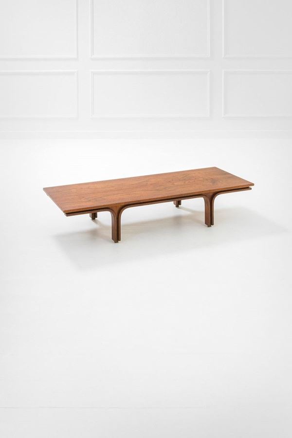 Gianfranco Frattini : Tavolino mod. 514
Legno.
Pro  - Auction Design, Winter Sale - Incanto Casa d'Aste e Galleria