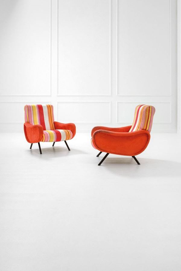 Coppia di poltrone mod. Lady
