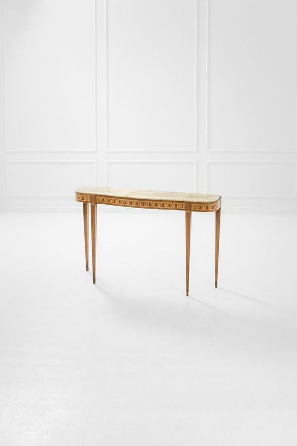 Paolo Buffa - Console
Legno, marmo, ottone.