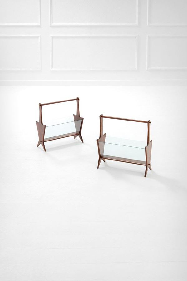 Cesare Lacca : Coppia di portariviste
Legno   - Asta Design, Winter Sale - Incanto Casa d'Aste e Galleria