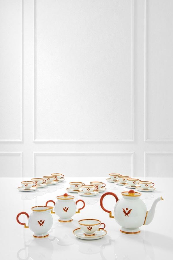 Gio Ponti : Servizio da t&#232; composto da dod  - Auction Design, Winter Sale - Incanto Casa d'Aste e Galleria