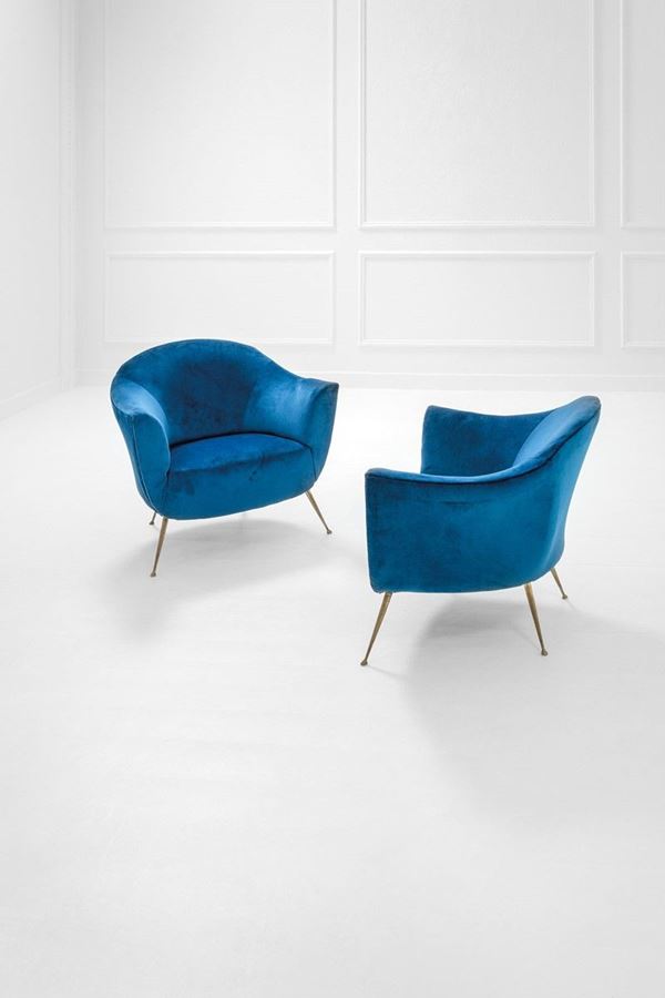 Coppia di poltrone
Legno, tes  - Asta Design, Winter Sale - Incanto Casa d'Aste e Galleria