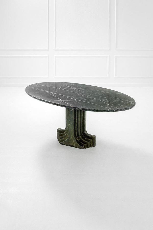 Carlo Scarpa - Tavolo mod. Argo
Marmo nero M