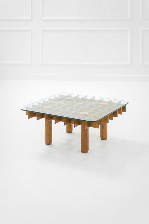 Gianfranco Frattini : Tavolo basso mod. Kyoto
Legno  - Auction Design, Winter Sale - Incanto Casa d'Aste e Galleria