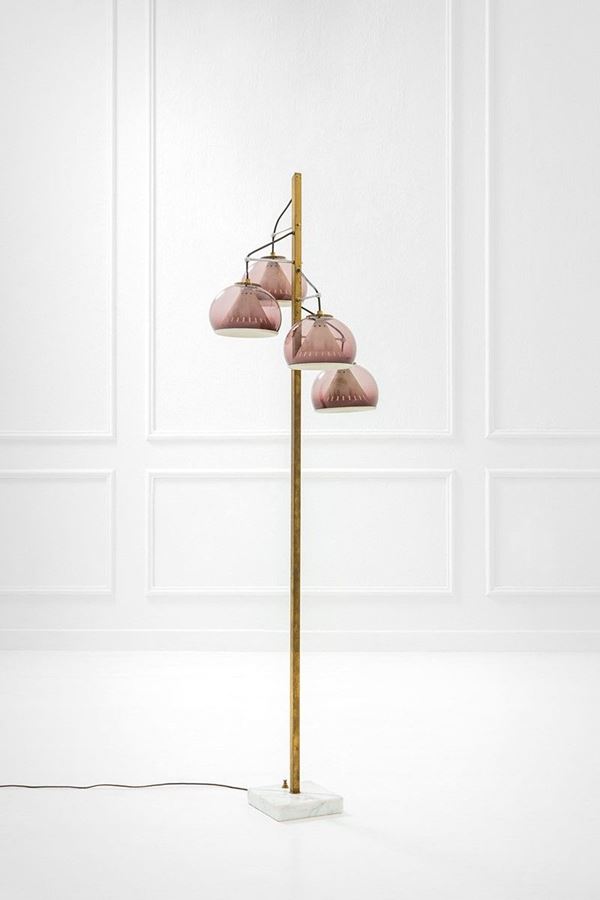 Stilux : Lampada da terra
Ottone, pers  - Asta Design, Winter Sale - Incanto Casa d'Aste e Galleria