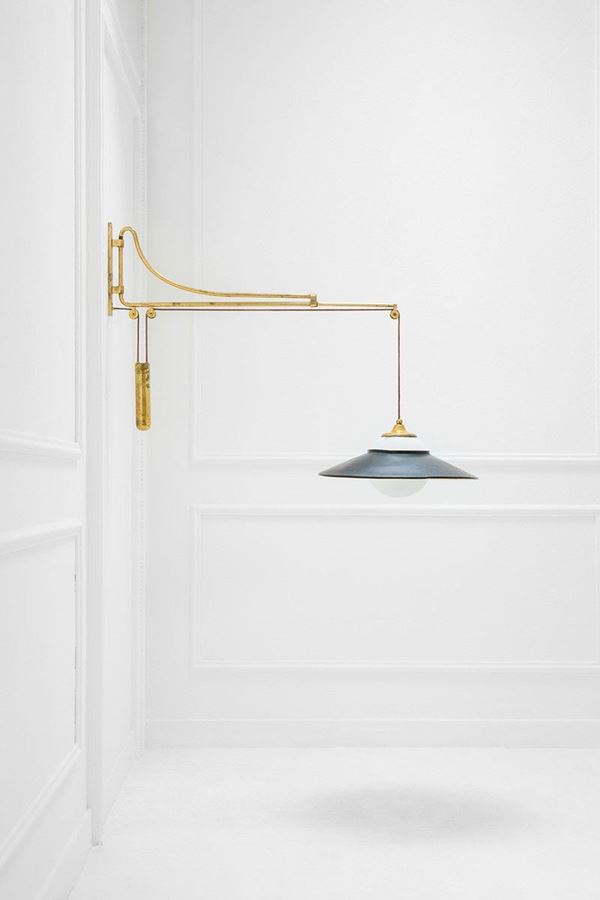 Stilux : Lampada da parete estensibile
  - Asta Design, Winter Sale - Incanto Casa d'Aste e Galleria