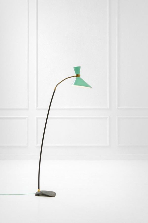 Lampada da terra
Metallo lacc  - Asta Design, Winter Sale - Incanto Casa d'Aste e Galleria