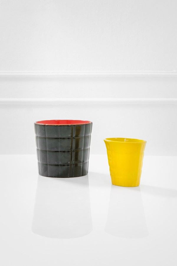 Due vasi
Ceramica.
Manifattu  - Asta Design, Winter Sale - Incanto Casa d'Aste e Galleria