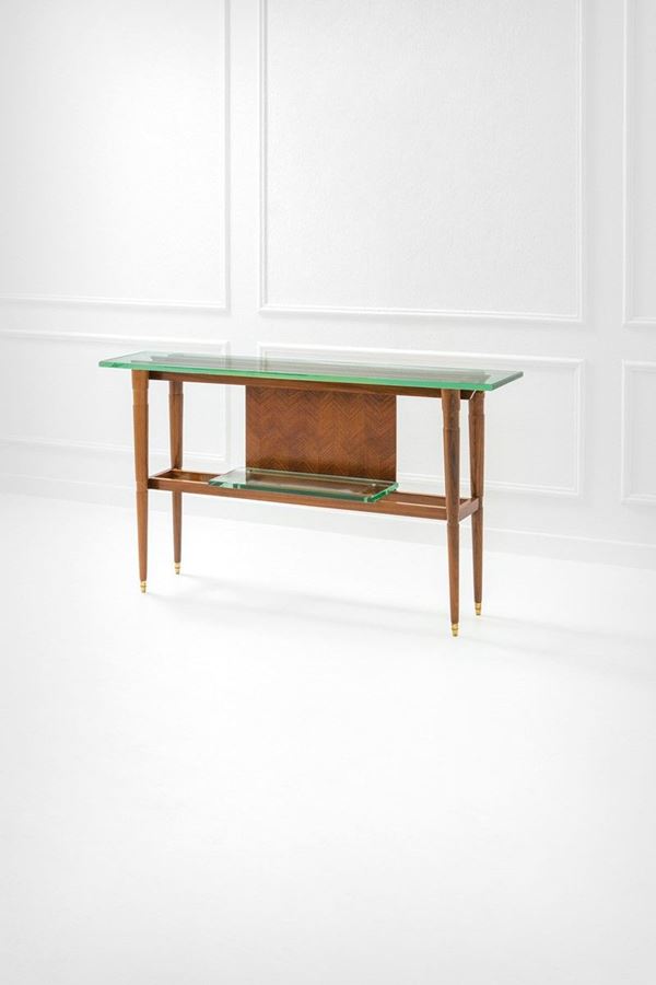 Console
Legno, cristallo di f