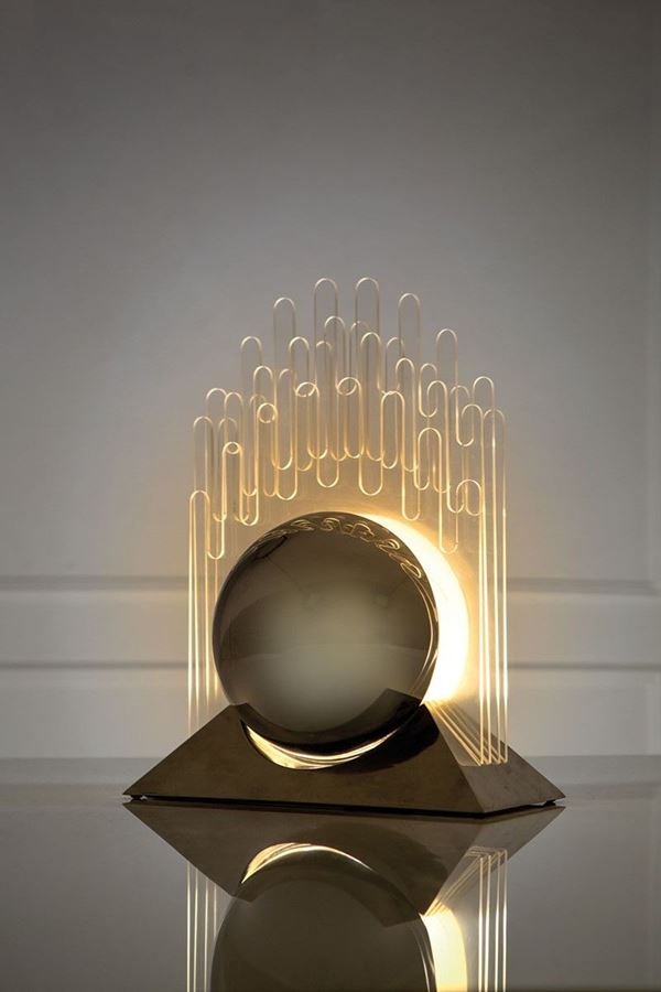 Grande lampada da tavolo
Pers  - Asta Design, Winter Sale - Incanto Casa d'Aste e Galleria