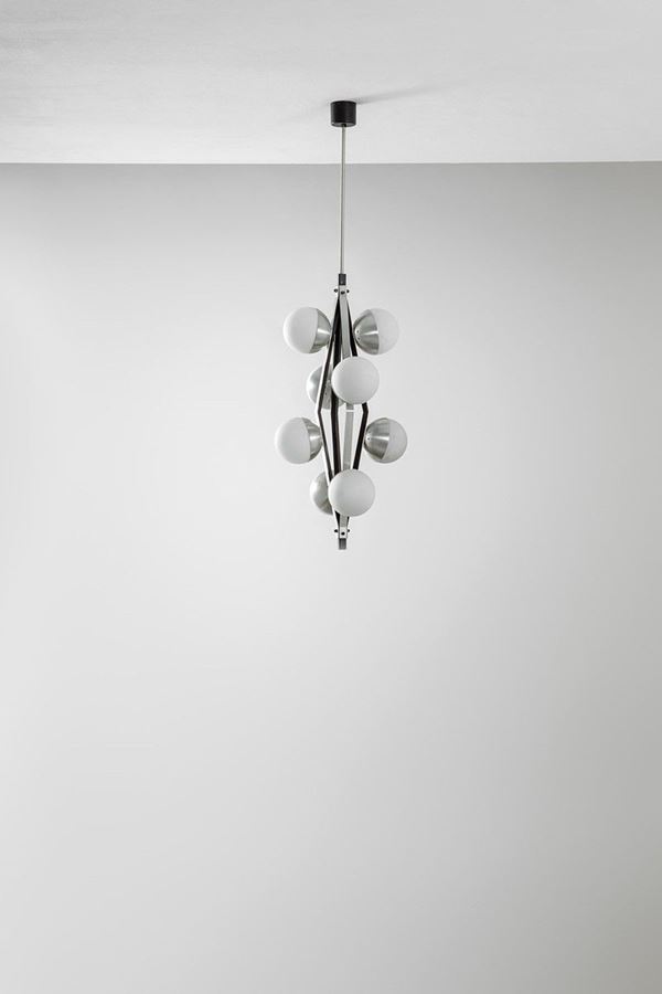 Stilnovo : Lampada a sospensione a otto l  - Auction Design, Winter Sale - Incanto Casa d'Aste e Galleria
