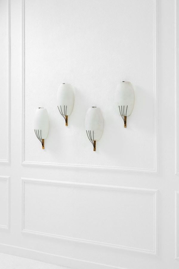 Stilnovo - Quattro lampade da parete
Vet