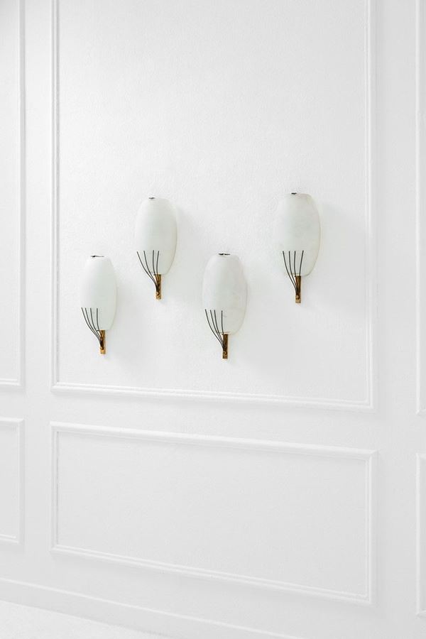 Stilnovo : Quattro lampade da parete
Vet  - Asta Design, Winter Sale - Incanto Casa d'Aste e Galleria