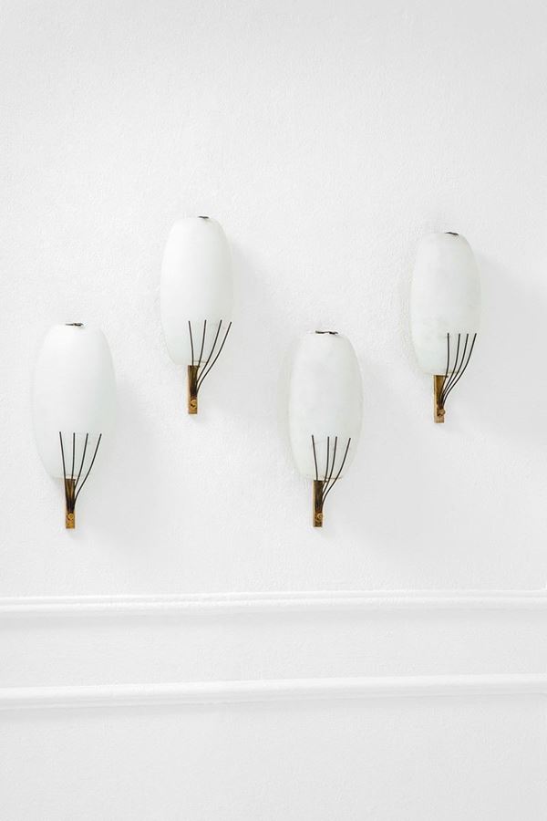 Stilnovo : Quattro lampade da parete
Vet  - Asta Design, Winter Sale - Incanto Casa d'Aste e Galleria