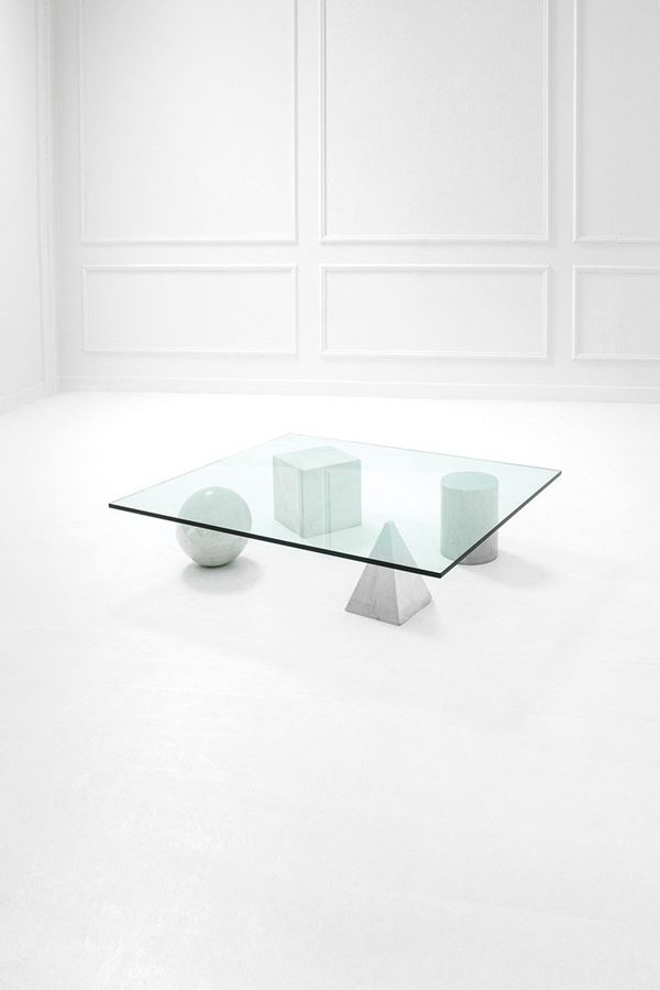 Lella e Massimo Vignelli : Tavolo basso mod. Metafora
Ma  - Asta Design, Winter Sale - Incanto Casa d'Aste e Galleria