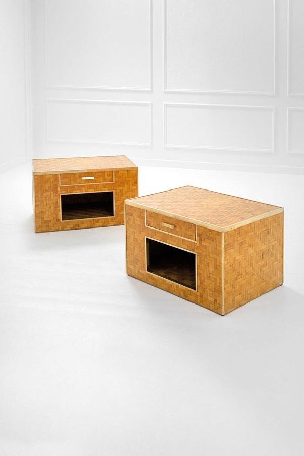Vivai del Sud - Coppia di comodini
Legno, bam