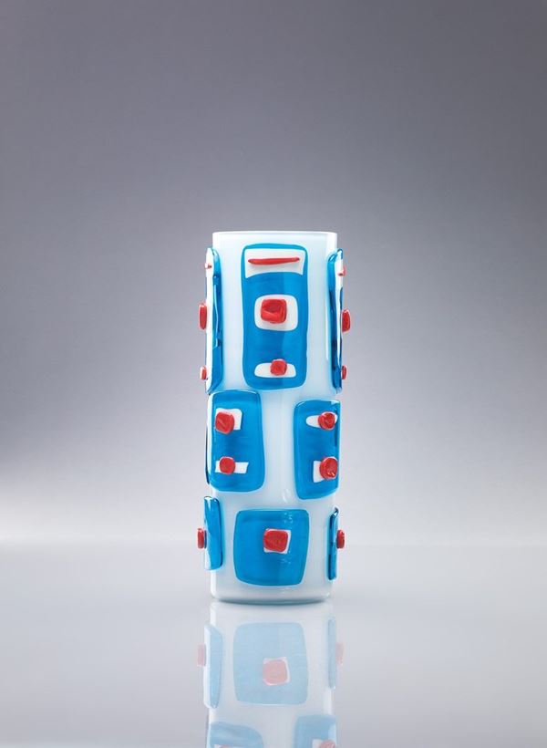 Marco Vinicio Cenzi - Vaso della serie Papavero bianco