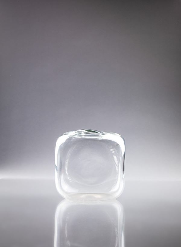 Flavio Barbini - Vaso della serie Cubici