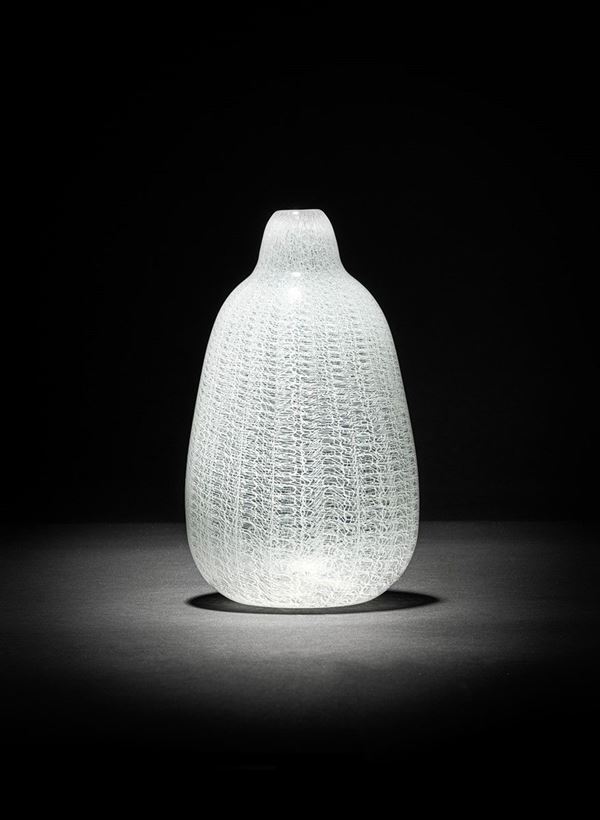 Archimede Seguso - Vaso a Merletto