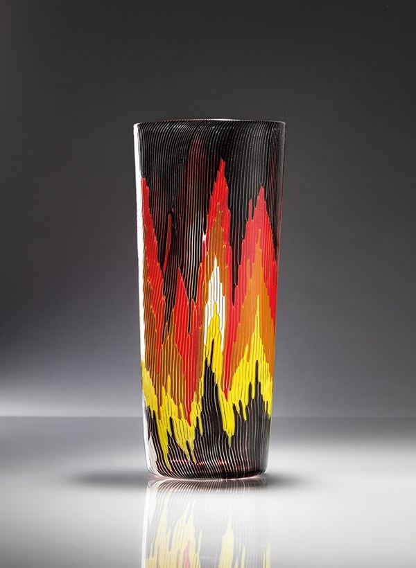 Barbara Del Vicario - Vaso della serie Fiamme