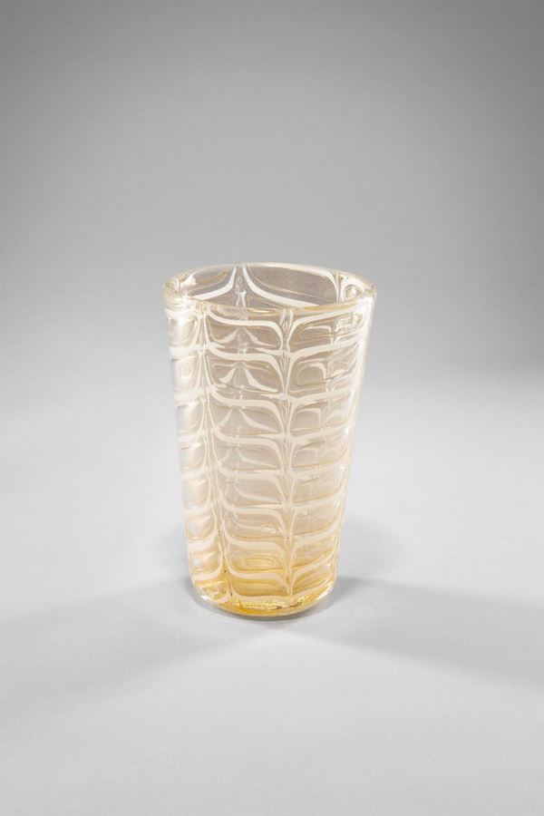 Ercole Barovier - Vaso della serie graffito