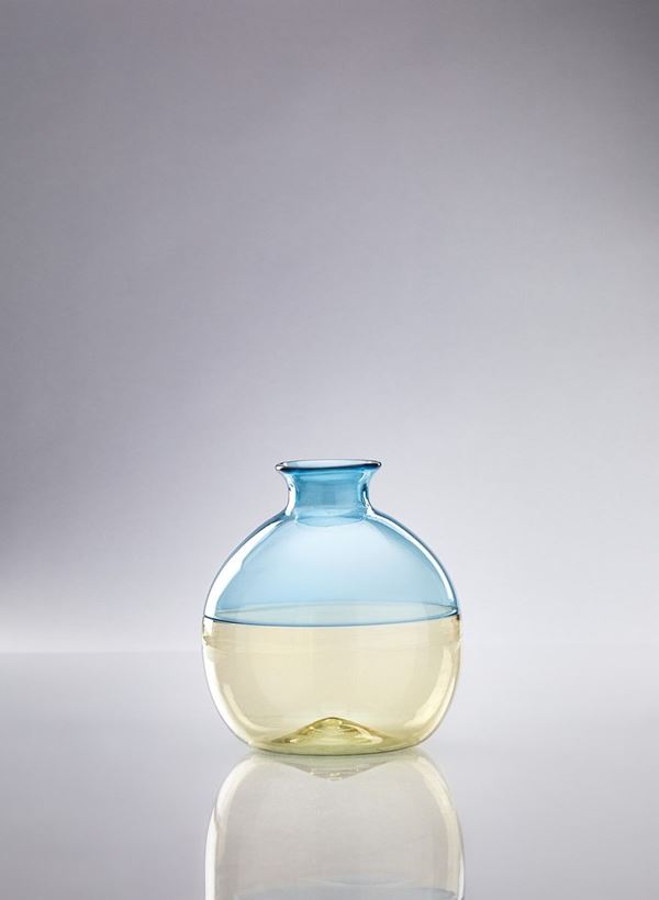 Venini : Vaso in vetro ad incalmo  - Asta Vetri di Murano - Incanto Casa d'Aste e Galleria