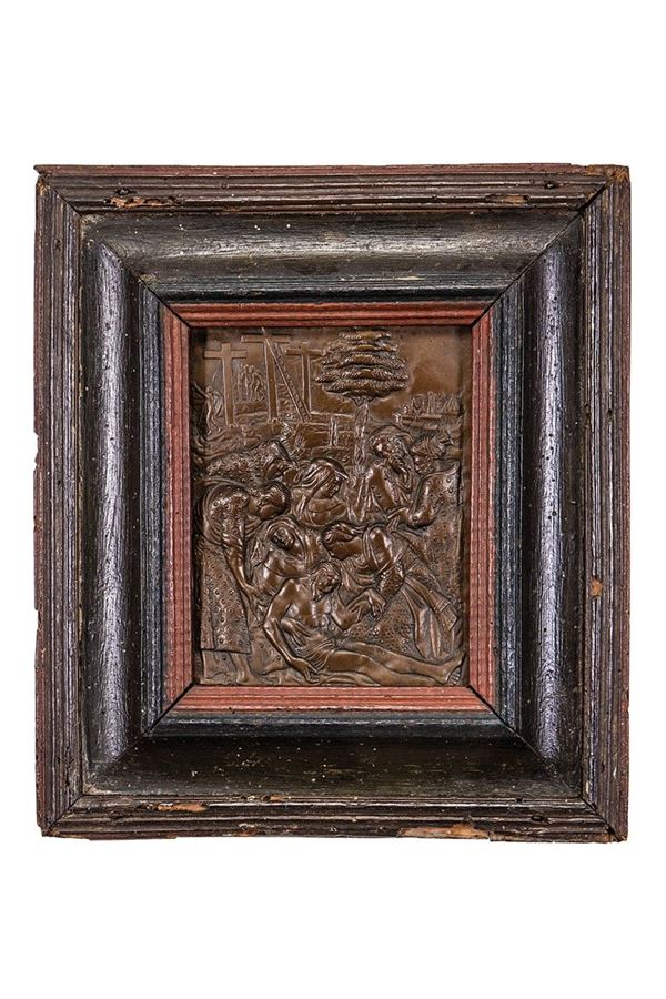 Antica formella di piombo  - Auction Antiques and Decorative Arts - Incanto Casa d'Aste e Galleria