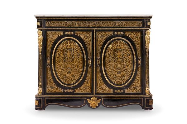 Credenza in stile Boulle, XIX secolo