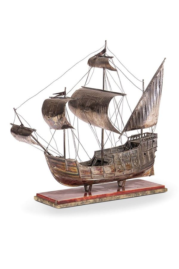 Veliero in argento   - Auction Antiques and Decorative Arts - Incanto Casa d'Aste e Galleria