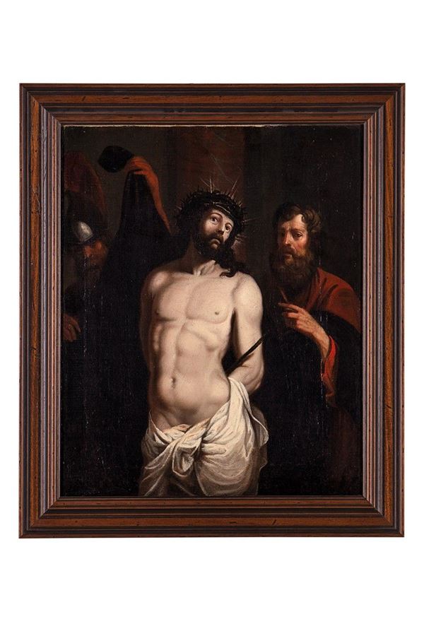 Dipinto, Ecce Homo, Pittore fiammingo, seguace di Pietro Paolo Rubens ( 1577-1640)