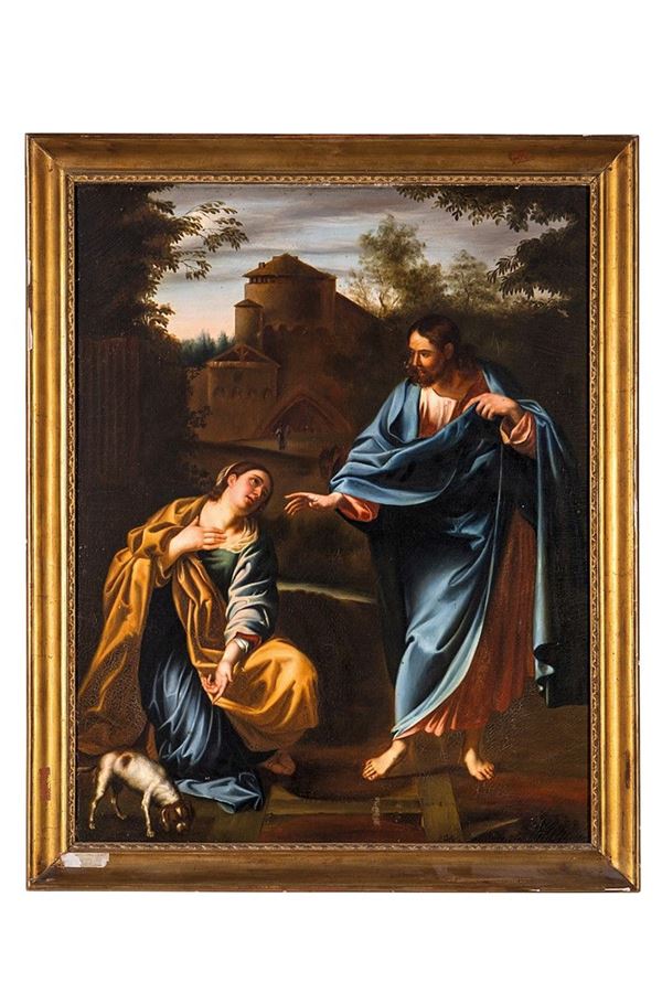 Giuseppe Bartolomeo  Chiari (attr.) - Dipinto, Noli me tangere