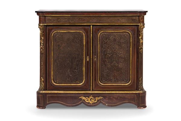 Credenza in stile Boulle, XIX secolo