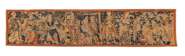 Frammento di arazzo Bruxelles, XVII secolo