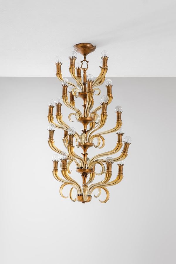 Seguso Vetri d'Arte - Lampadario