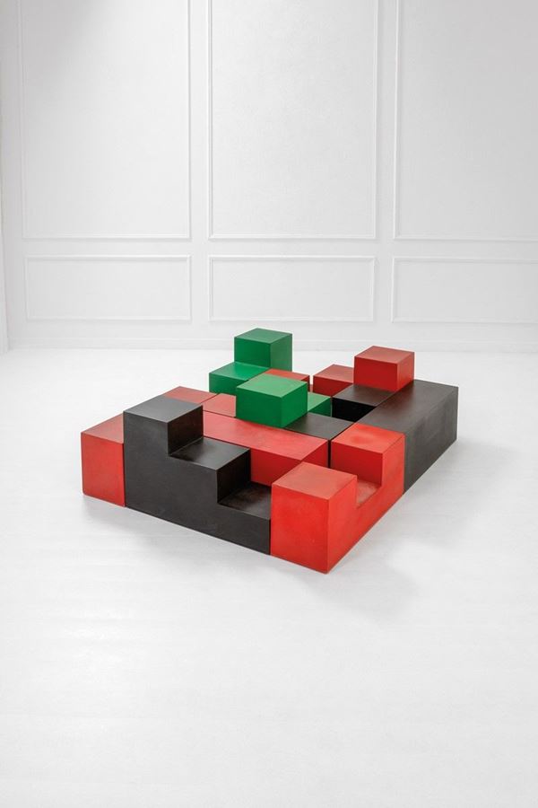 Mario Bellini - Dieci sedute modulari mod. Scacchi