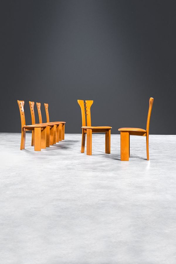 Pierre Cardin (Attr.) - Sei sedie