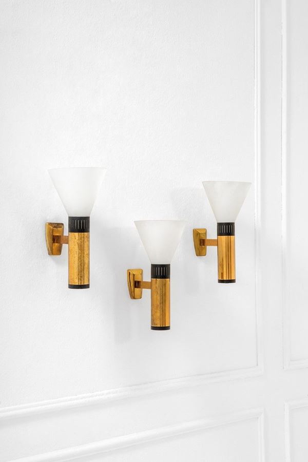 Stilnovo - Tre lampade da parete