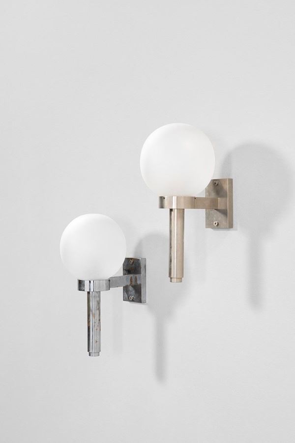 Angelo Lelii - Due lampade da parete