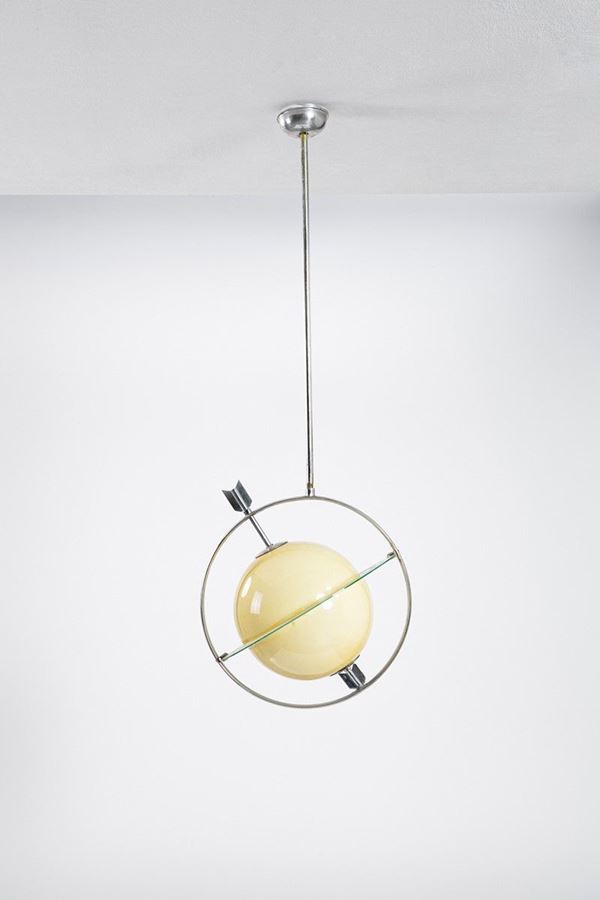 Lampada a sospensione anni &#39;40