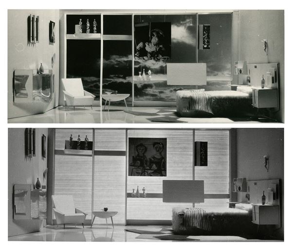 Giorgio Casali : Finestra arredata, vista diurn  - Asta Fotografia - Incanto Casa d'Aste e Galleria