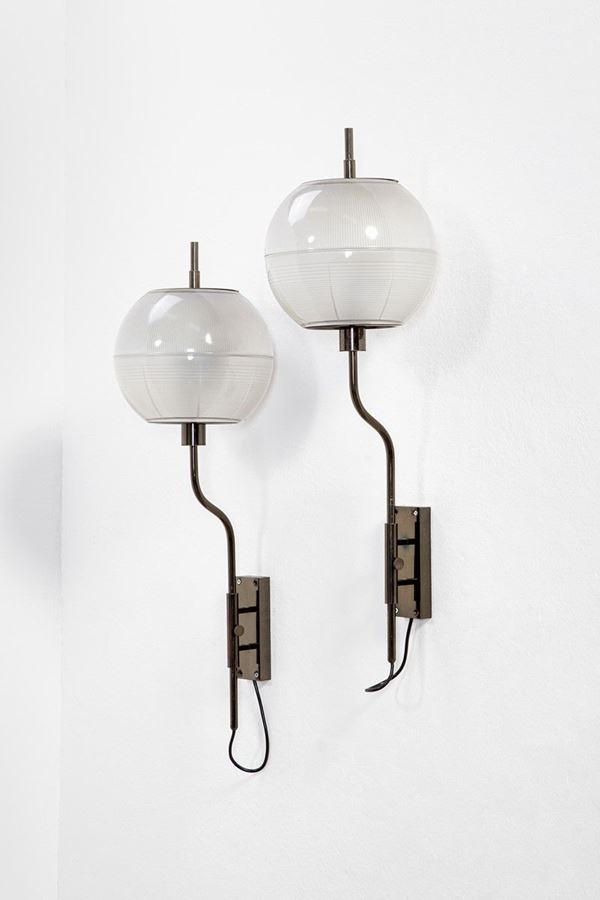 Stilnovo,Stilnovo (attr.) - Coppia di lampade da parete