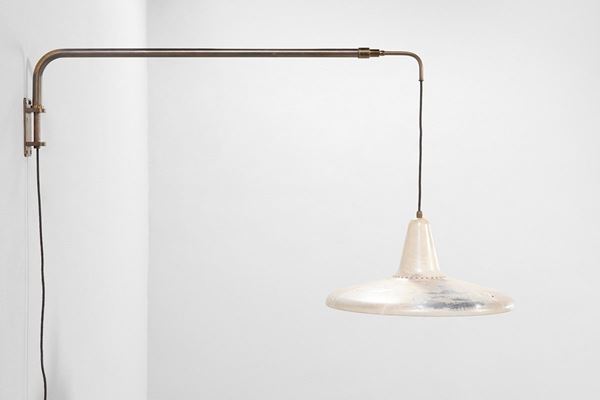 Lampada da parete basculante ed estensibile anni &#39;50