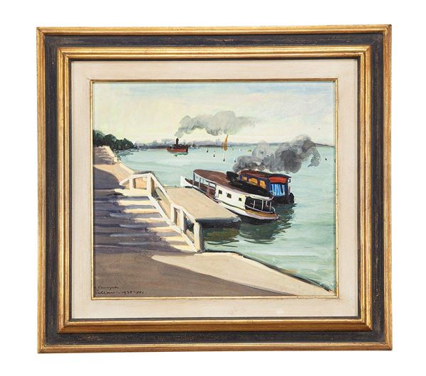 Felice Vellan - Dipinto, Venezia