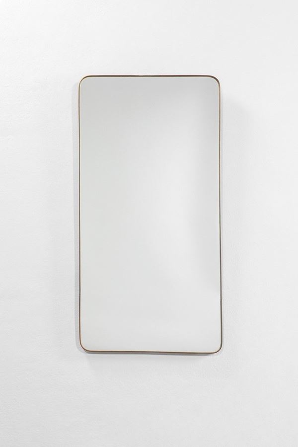 Grande specchiera da parete anni &#39;50  - Asta Design, Winter Sale -  Sessione 2 - II - Incanto Casa d'Aste e Galleria