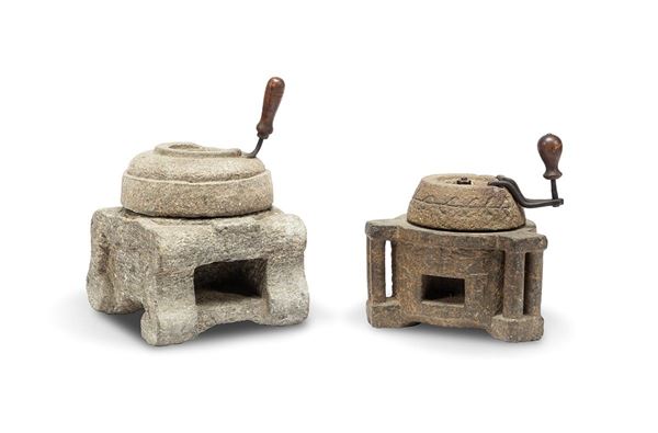 Due macine in pietra  - Asta Antiquariato, Sessione 2 - II - Incanto Casa d'Aste e Galleria