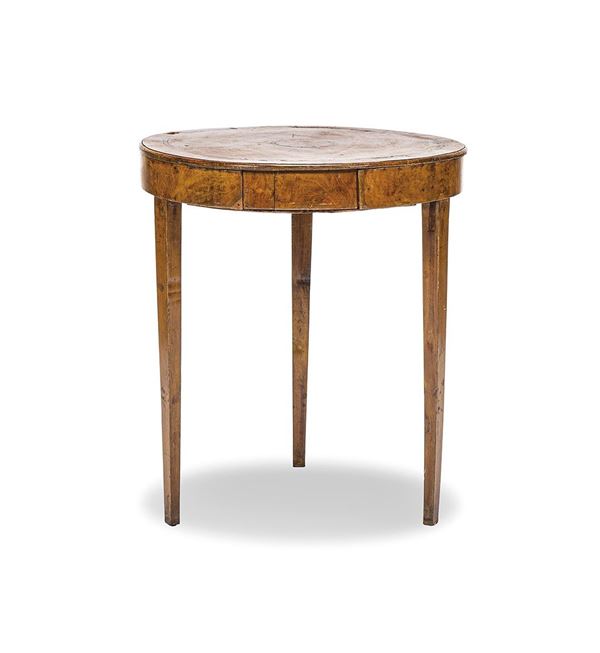 Tavolino rotondo. Piemonte, XIX secolo  - Auction Antiques, Session 2 - II - Incanto Casa d'Aste e Galleria
