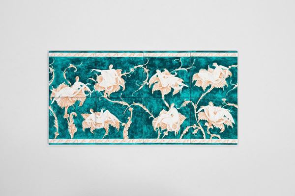 Gio Ponti - Otto piastrelle Le Donne sui Fiori