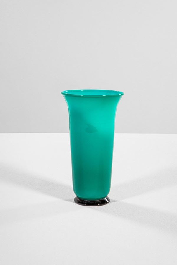 Venini - Vaso mod. Opalino
