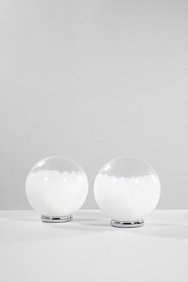 Coppia di lampade da tavolo anni &#39;70  - Asta Design, Winter Sale -  Sessione 2 - II - Incanto Casa d'Aste e Galleria
